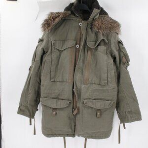 VTG gap jacket mens small G.I. Cold Weather Gear Parka green hooded pockets army